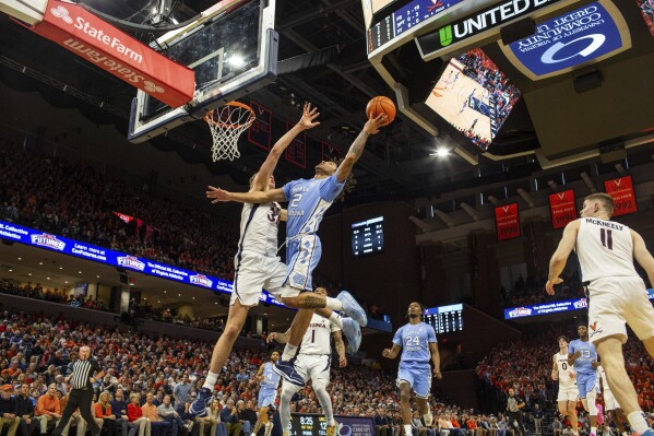 Cormac Ryan scores 18 and No. 10 North Carolina finally wins at